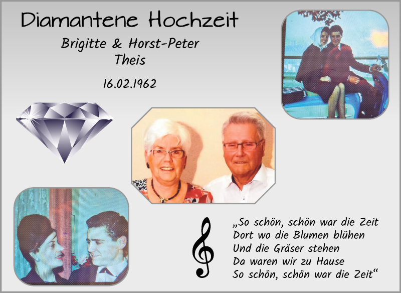 Hochzeitsanzeige von Brigitte Theis von WESER-KURIER