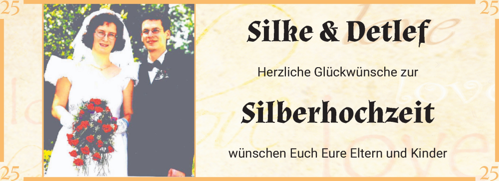 Hochzeitsanzeige von Silke Matthews von Wuemme Zeitung