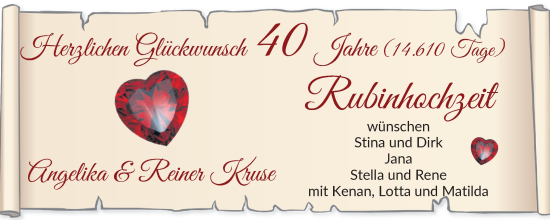 Hochzeitsanzeige von Angelika Kruse von Osterholzer Kreisblatt