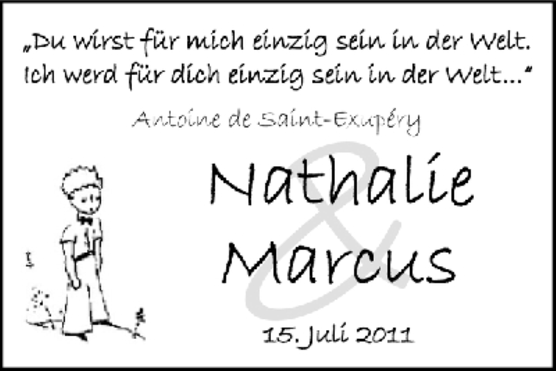 Hochzeitsanzeige von Nathalie  von WESER-KURIER