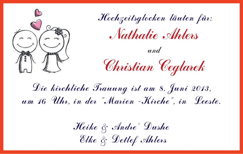 Hochzeitsanzeige von Nathalie Ahlers von WESER-KURIER