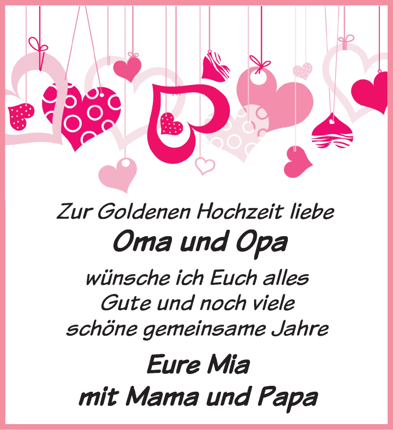 Hochzeitsanzeige von Oma  von WESER-KURIER
