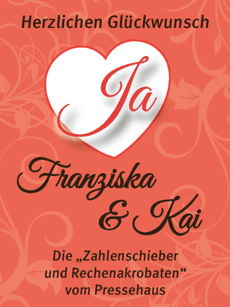 Hochzeitsanzeige von Franziska  von WESER-KURIER