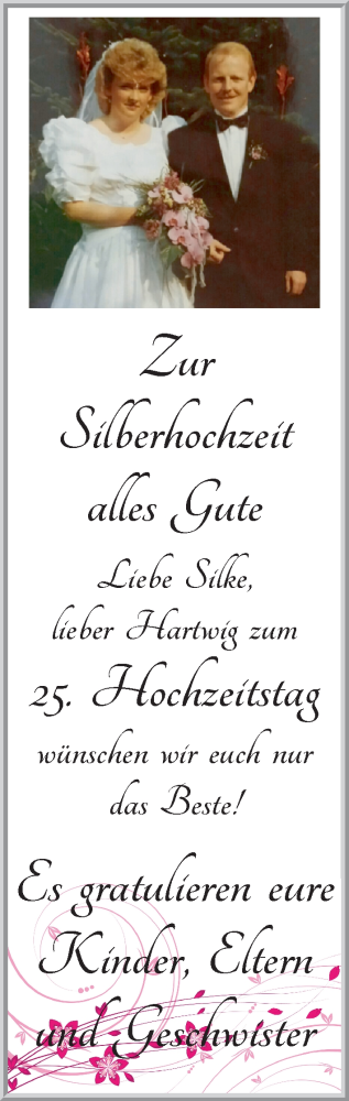 Hochzeitsanzeige von Silke  von WESER-KURIER