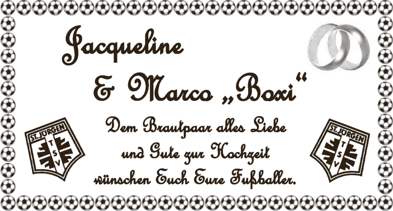Hochzeitsanzeige von Jacqueline  von Wuemme Zeitung