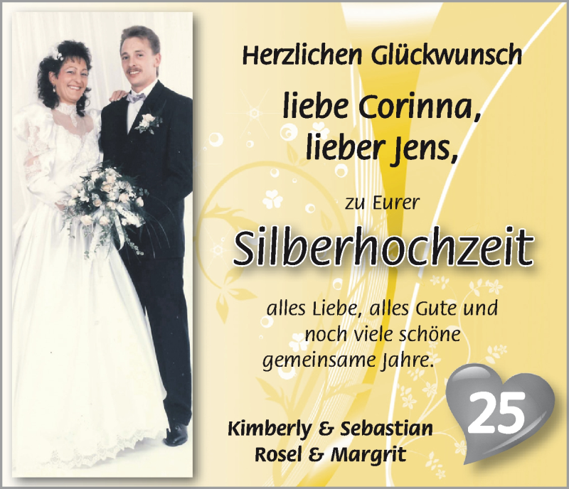 Hochzeitsanzeige von Corinna  von WESER-KURIER