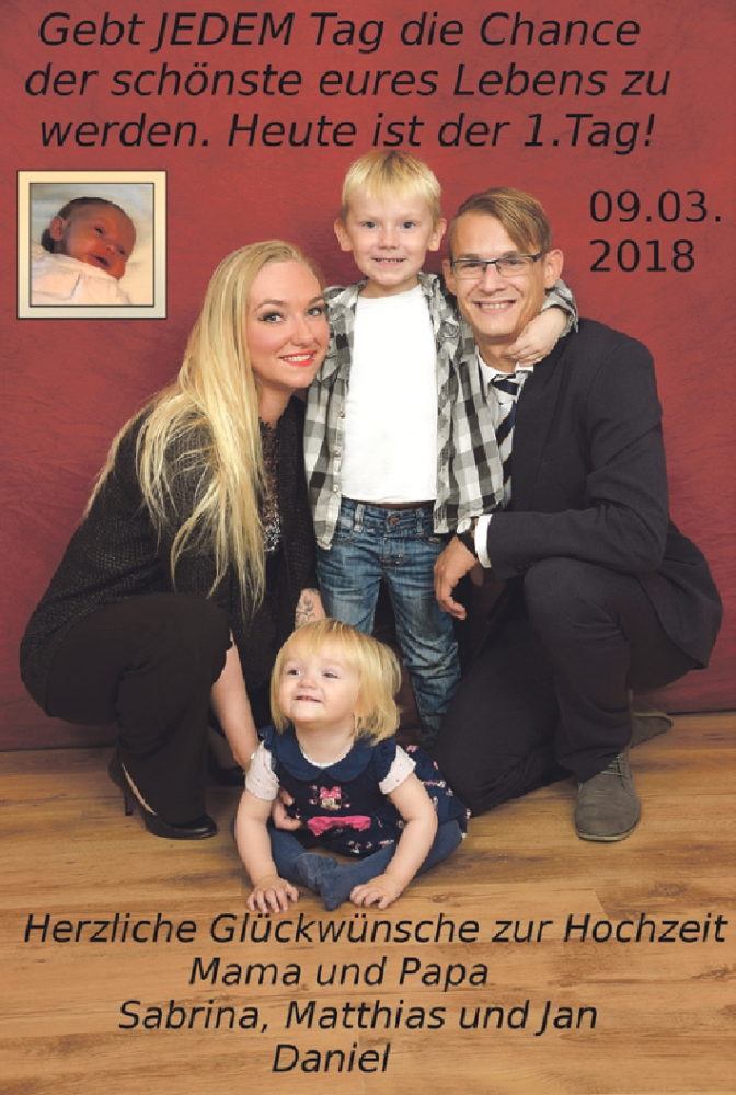 Hochzeitsanzeige von Mama  von WESER-KURIER