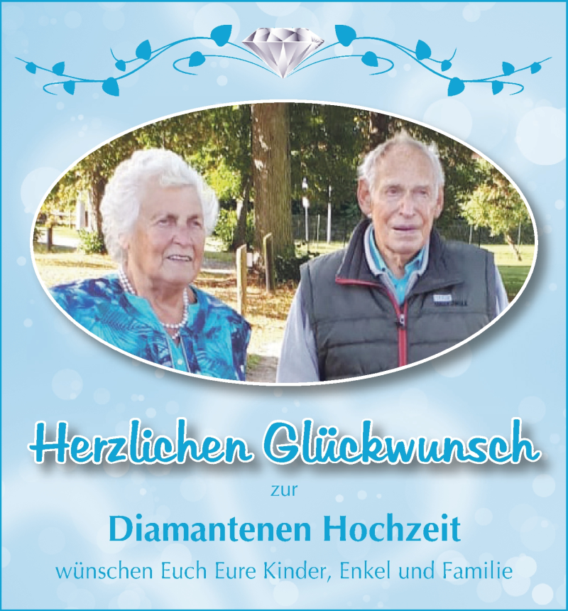 Hochzeitsanzeige von Enkel  von WESER-KURIER
