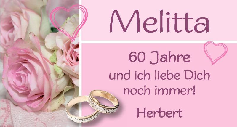 Hochzeitsanzeige von Melitta  von Osterholzer Kreisblatt