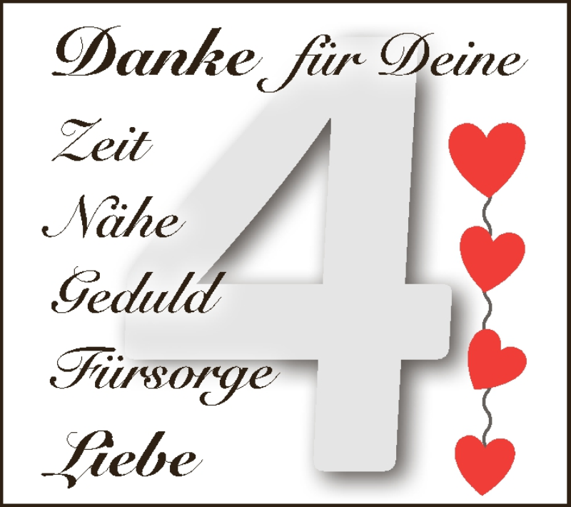 Hochzeitsanzeige von Danke für Deine Zeit  von Osterholzer Kreisblatt