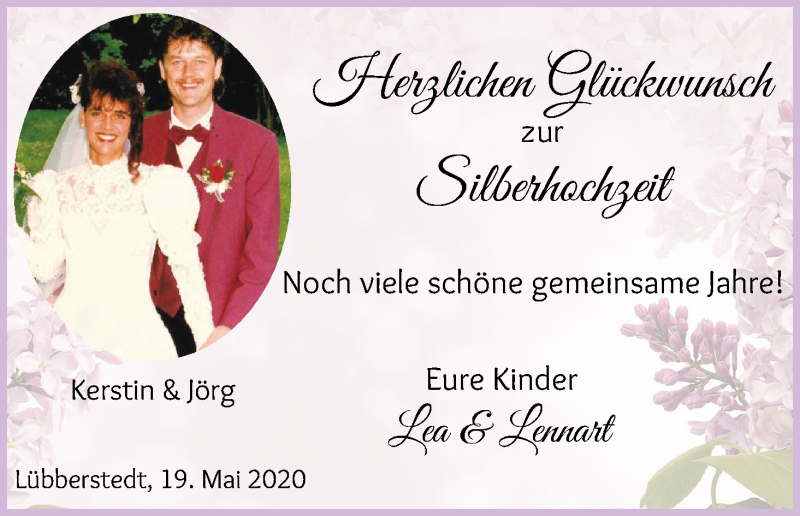 Hochzeitsanzeige von Kerstin  von Osterholzer Kreisblatt