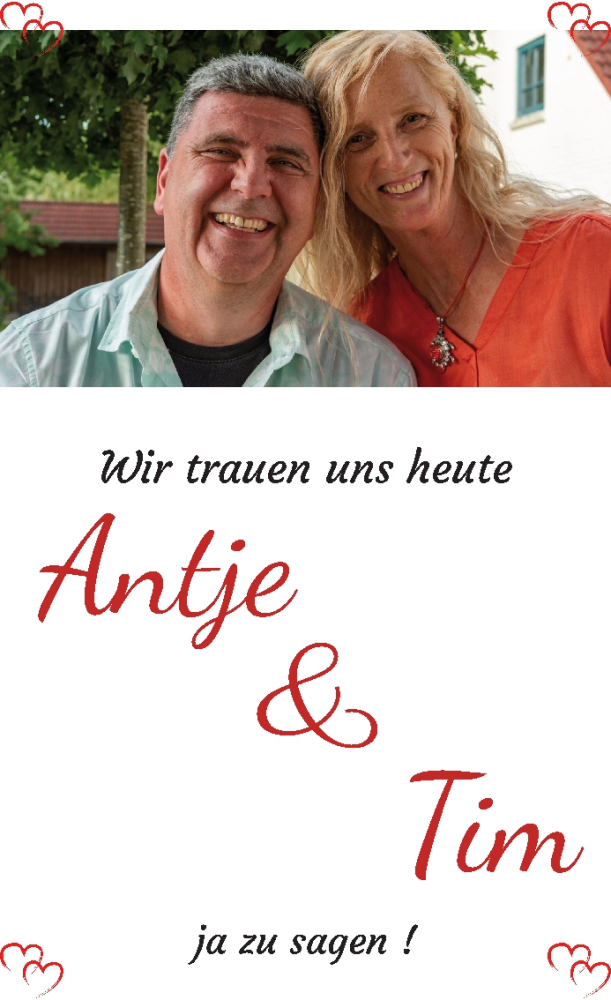 Hochzeitsanzeige von Antje  von WESER-KURIER