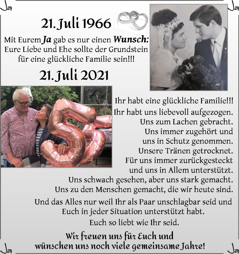 Hochzeitsanzeige von Gabriele Aberle von Osterholzer Kreisblatt